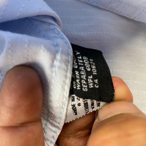 Panhandle Slim Western Shirt Men Extra Large XL Blue Button Up Pearl Snap Cowboy - Picture 9 of 13